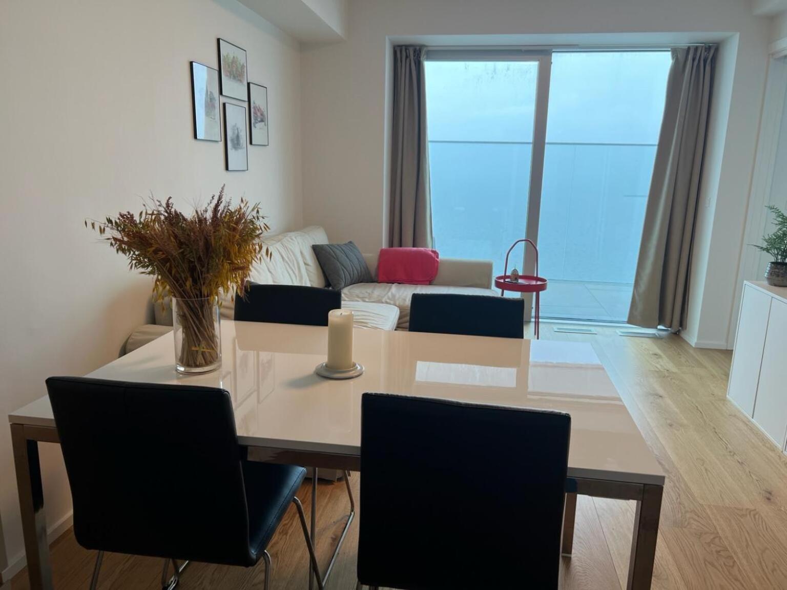 26-Etage Lejlighed Med Utrolig Havudsigt Arhus Bagian luar foto