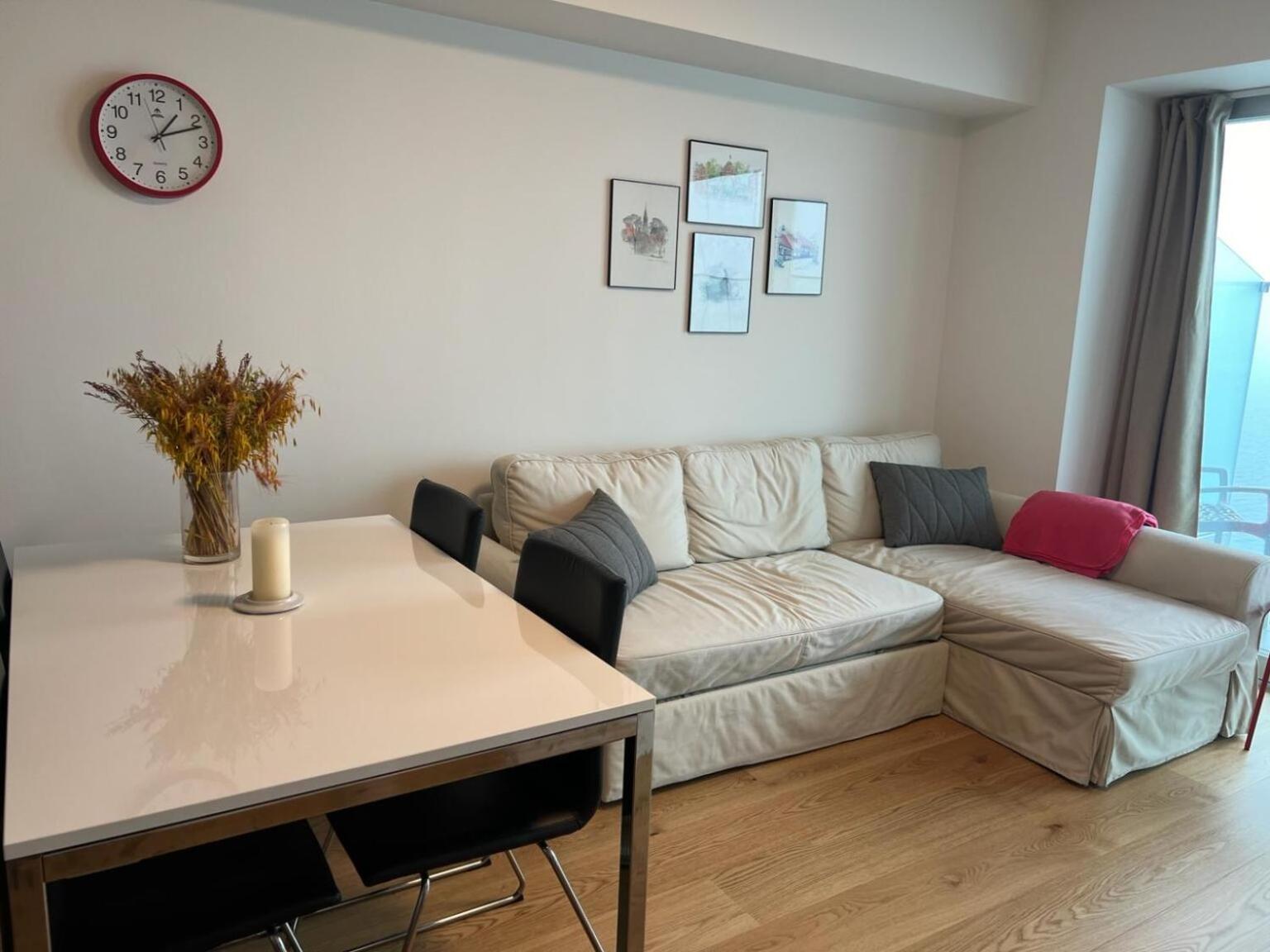 26-Etage Lejlighed Med Utrolig Havudsigt Arhus Bagian luar foto