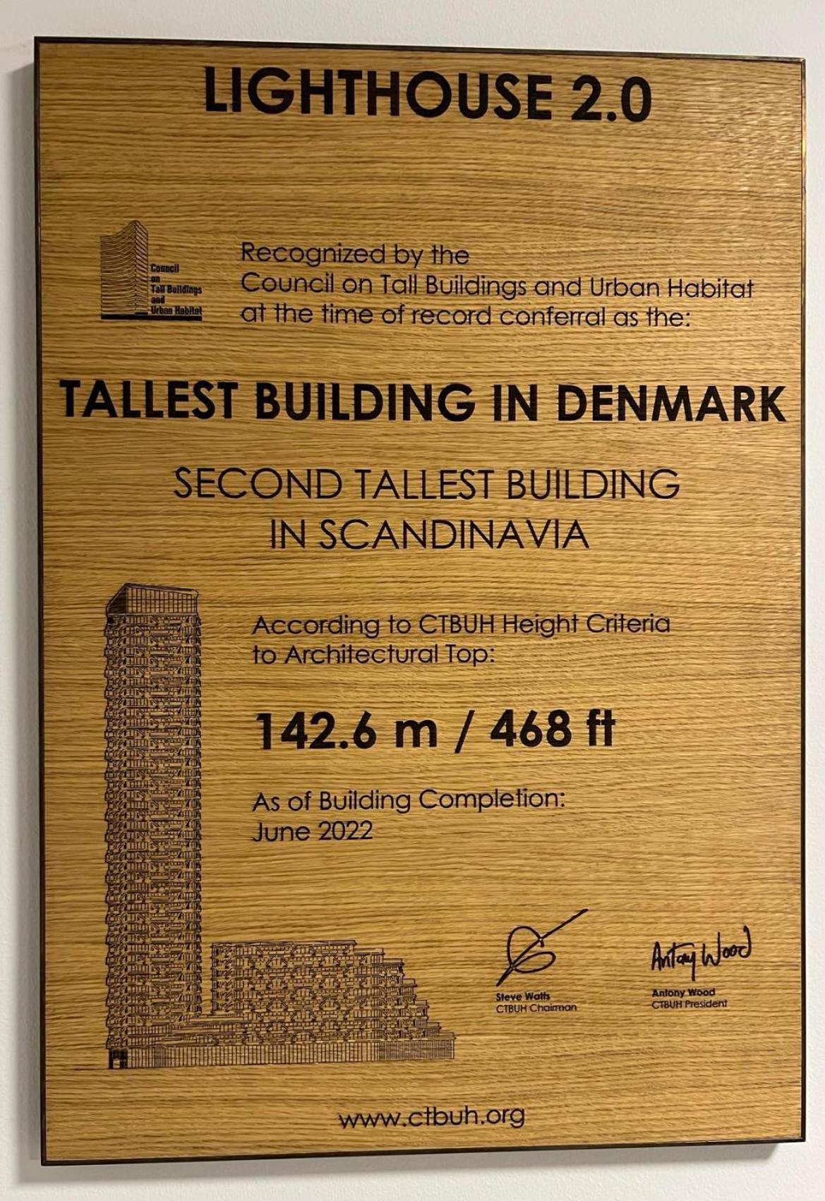 26-Etage Lejlighed Med Utrolig Havudsigt Arhus Bagian luar foto